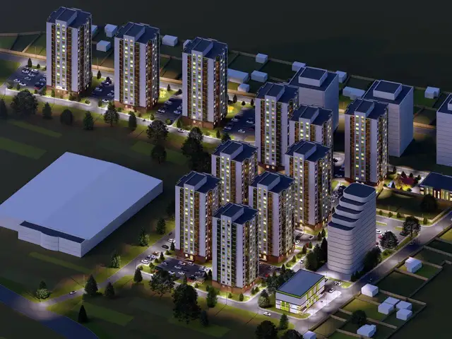 3-комнатная квартира 72 м² в БЗД ботаникийн эцэст